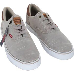Levi's Ethan Chambray Khaki Tan Low-Top Sneakers Men's US 13M